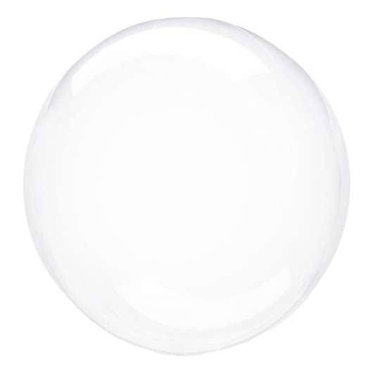 Klotballong Klar Transparent - 1-pack