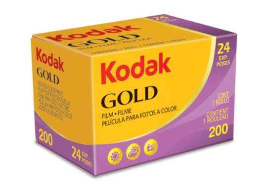 Kodak Gold 135-film 24 bilder färg ISO 200