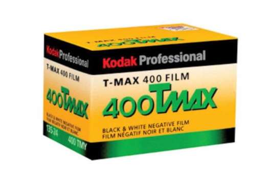 Kodak T-Max 135-film 24 bilder svartvit ISO 400 ASA 400