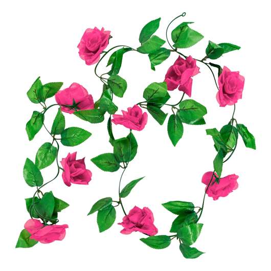 Konstgjord Blomstergirland Rosa