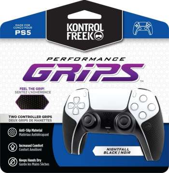KontrolFreek Performance Grips (Black) - PS5