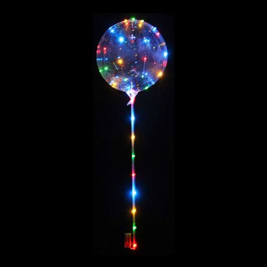 LED-Ballong på Pinne