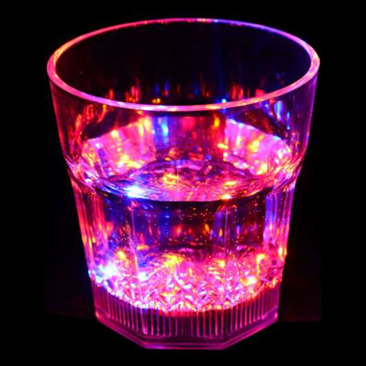 LED Blinkande Whiskyglas - 1-pack
