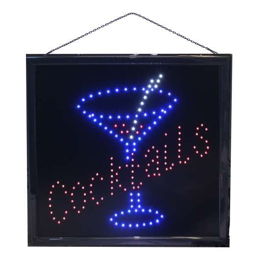 LED-Tavla Cocktails