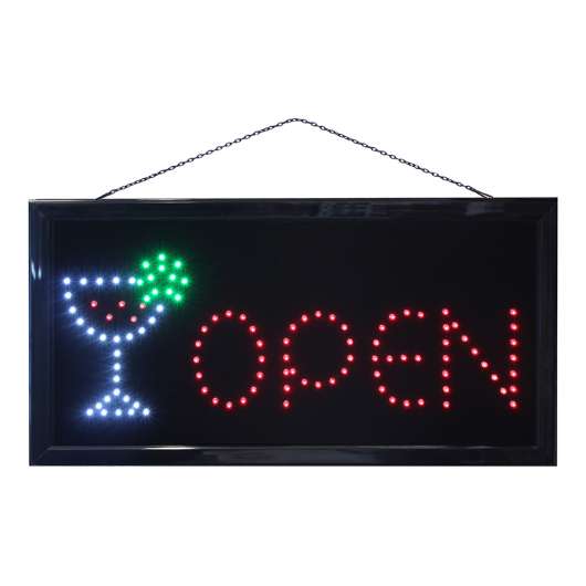 LED-Tavla Open