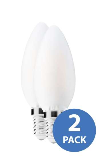 Ledsavers LED-lampa klassisk E14 210 lm 2-pack