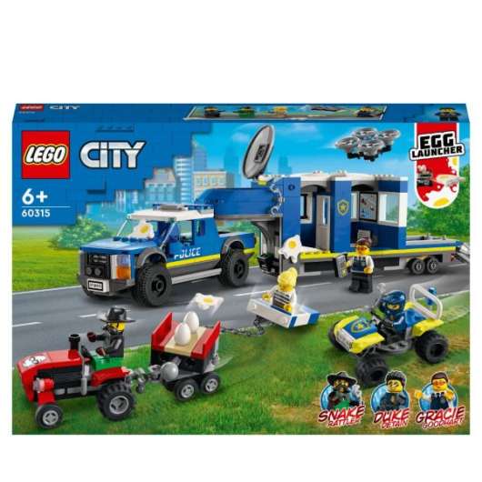 LEGO City Police Polisens mobila kommandofordon 60315