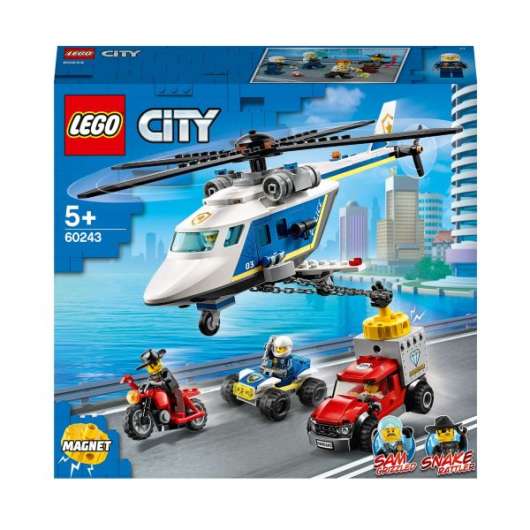 LEGO City Police Polishelikopterjakt 60243