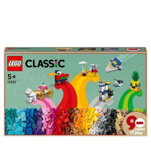 LEGO Classic 90 år av lek 11021 (Fyndvara - Kartongskada)