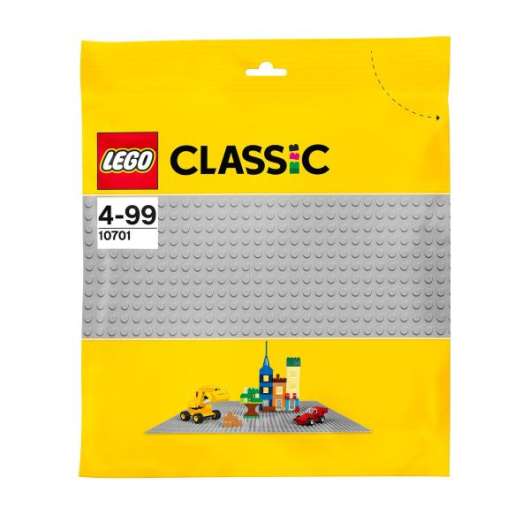 LEGO Classic Grå basplatta 10701