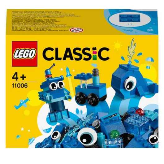 LEGO Classic Kreativa blå klossar 11006