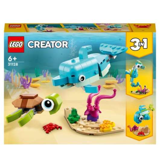 LEGO Creator Delfin och sköldpadda 31128