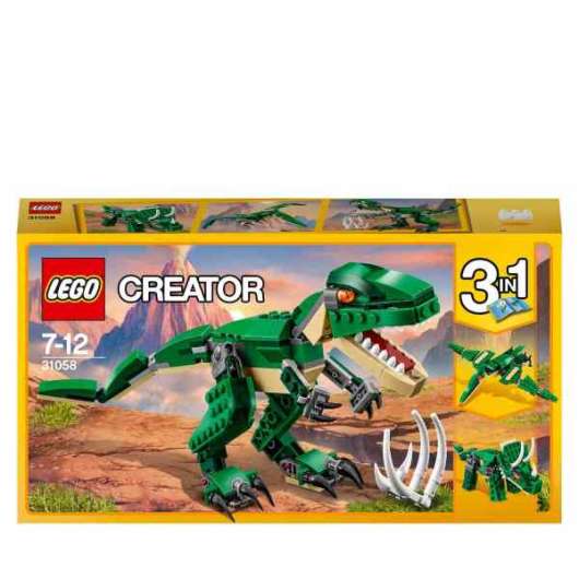 LEGO Creator - Mäktiga dinosaurier 31058