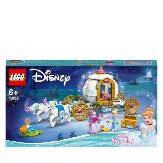 LEGO Disney Princess Askungens kungliga vagn 43192