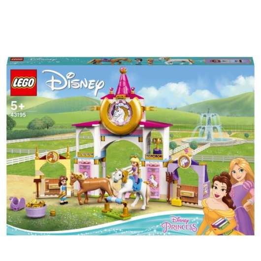 LEGO Disney Princess Belle och Rapunzels kungliga stall 43195