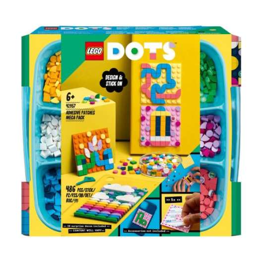 LEGO DOTS Klisterlappar storpack 41957