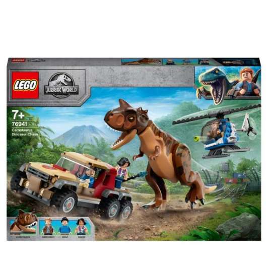 LEGO Jurassic World Dinosauriejakt med Carnotaurusm 76941