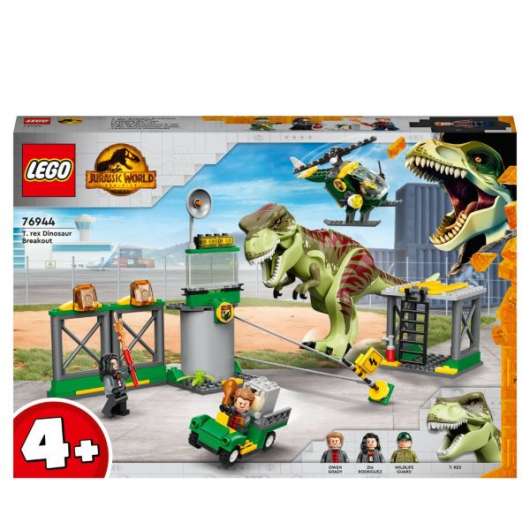 LEGO Jurassic World T. rex – dinosaurieflykt 76944