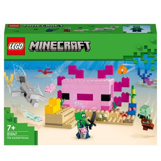 LEGO Minecraft Axolotlhuset 21247