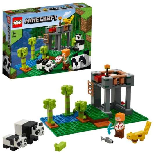 LEGO Minecraft Pandagården 21158