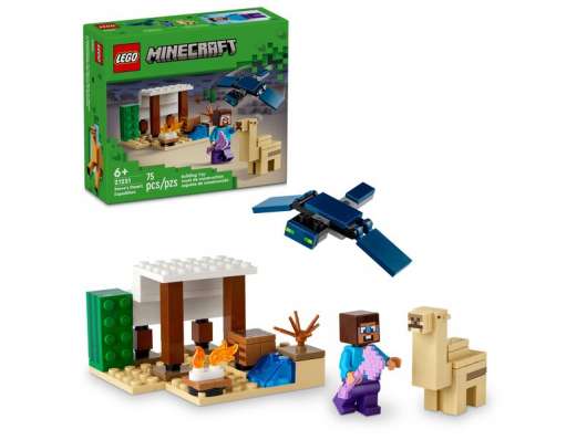 LEGO Minecraft Steves ökenexpedition 21251