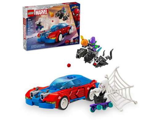 LEGO Super Heroes Marvel Spider-Man Race Car & Venom Green Goblin 76279