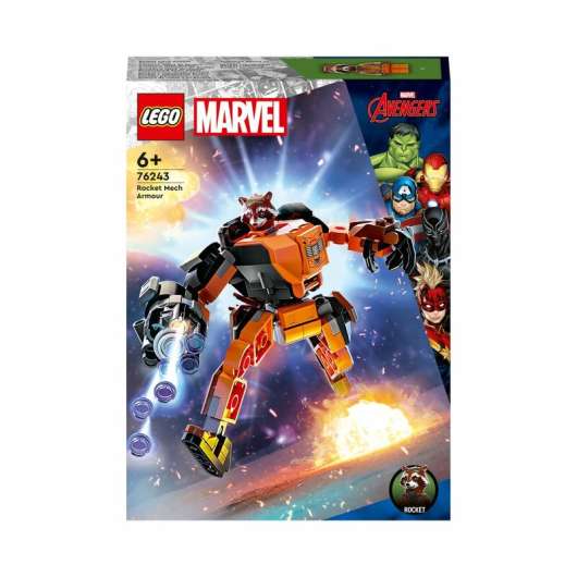LEGO Super Heroes Rocket i robotrustning 76243