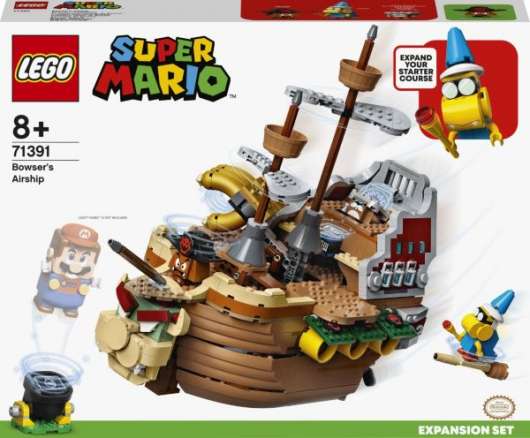 LEGO Super Mario Bowsers luftskepp – Expansionsset 71391