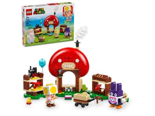 LEGO Super Mario Nabbit vid Toads butik – Expansionsset 71429
