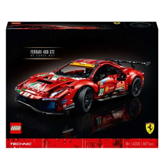 LEGO Technic Ferrari 488 GTE 42125