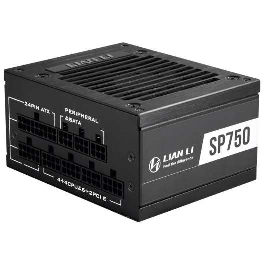 Lian Li SP750 Gold SFX 80 PLUS / Svart / 750W