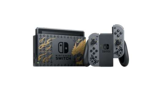 Limited Nintendo Switch Monster Hunter Rise Edition