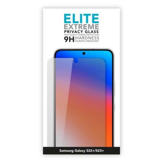 Linocell Elite Extrem Privacy Glass skärmskydd för Samsung Galaxy S23+ och S22+