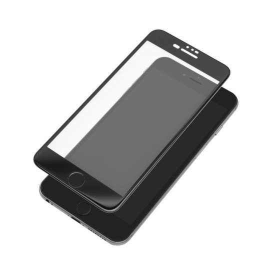 Linocell Elite Extreme Curved Skärmskydd för iPhone 6, 7 och 8 Plus Svart