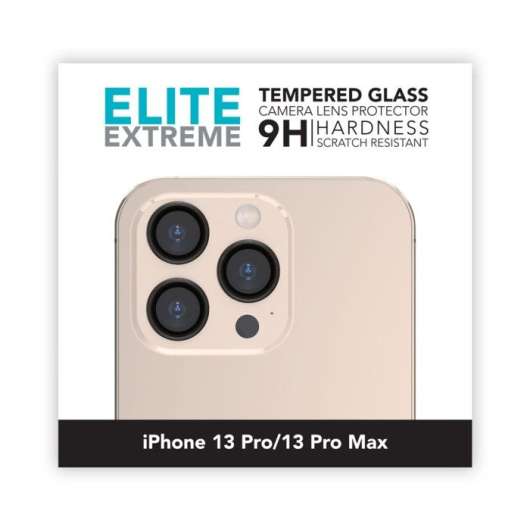 Linocell Elite Extreme Skydd för kameralinsen iPhone 13 Pro och 13 Pro Max