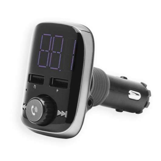 Linocell FM-sändare med Bluetooth och 3,5 mm-kontakt