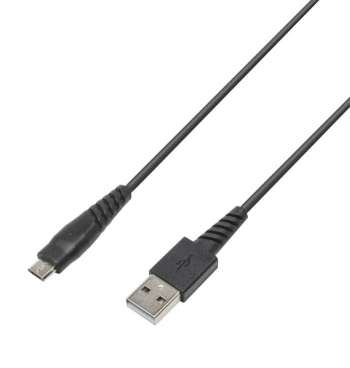 Linocell Micro-USB-kabel med böjskydd 1 m