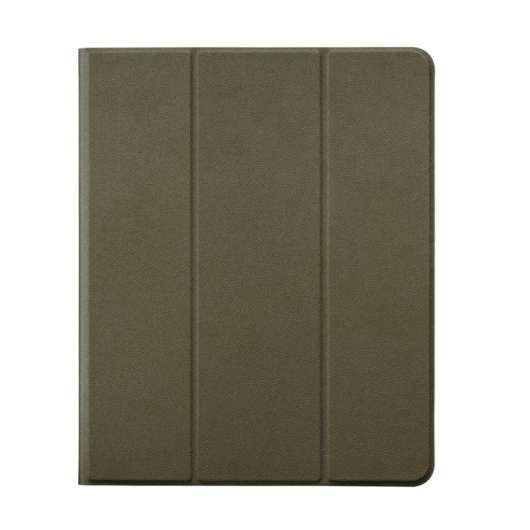 Linocell Premium Trifold Cover för iPad Pro 12,9” Olivgrön