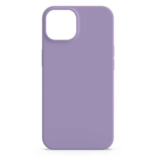 Linocell Rubber case för iPhone 13 och 14 Lavendel