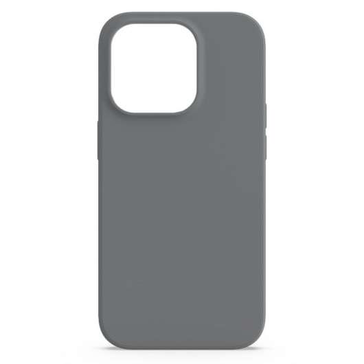 Linocell Rubber case för iPhone 14 Pro Grå