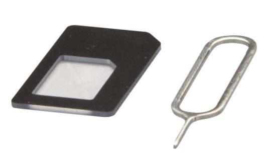 Linocell Sim-kortadapter Nano-Sim till Mini-Sim
