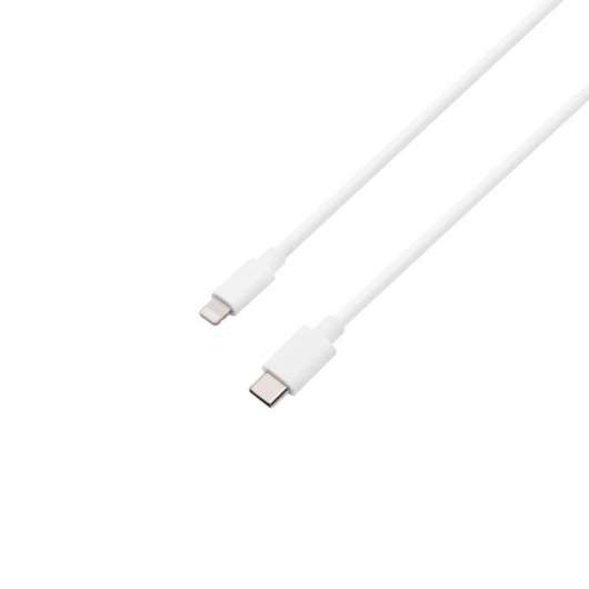 Linocell USB-C till Lightning-kabel Vit 2 m