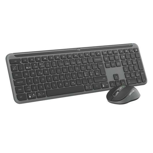 Logitech MK950 Signature Slim Trådlöst tangentbord och mus