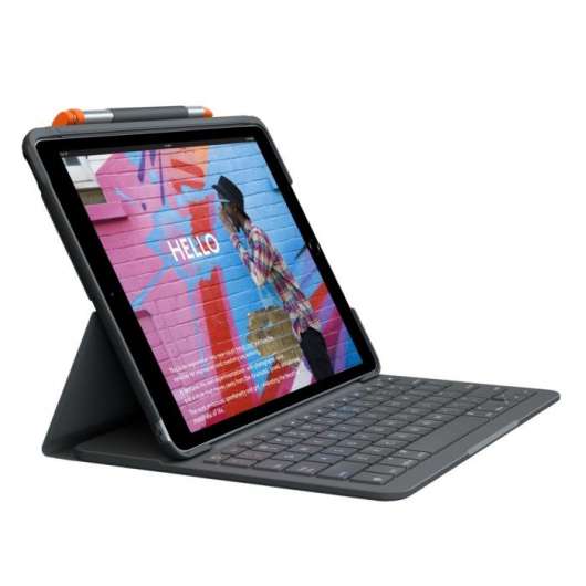 Logitech Slim Folio Tangentbordsfodral för iPad Air (2019)
