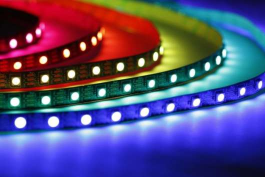 Luxorparts Adresserbar RGB LED-list 1 m