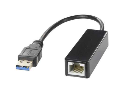 Luxorparts Gigabit-nätverkskort USB 3.0 Svart