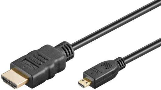 Luxorparts Micro-HDMI-kabel High Speed 2 m