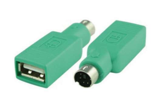 Luxorparts USB-hona till PS/2-hane Passiv