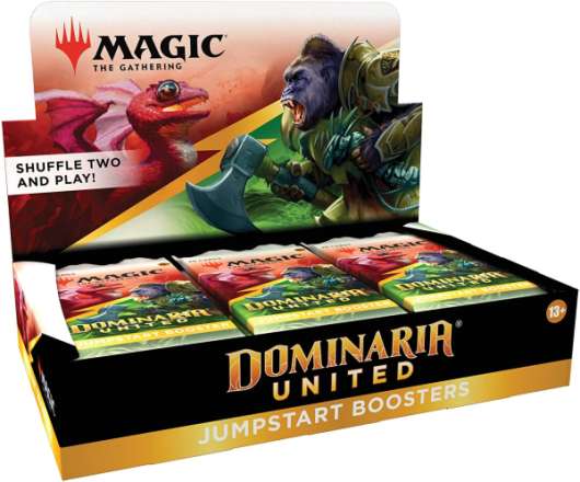 Magic the Gathering: Dominaria United Jumpstart Display (18 boosters)