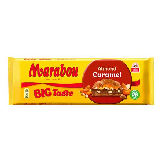 Marabou Almond Caramel - 300 gram
